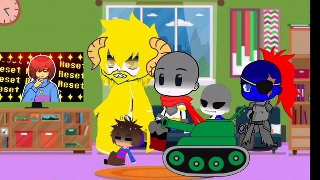 undertale react to dust sans???? смотреть онлайн