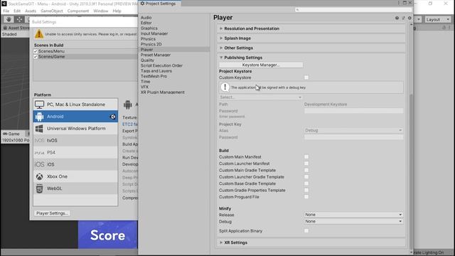 Generar ejecutable de tu Videojuego con Unity/Sacar .exe o .apk para PC o Android/Compilar смотреть онлайн