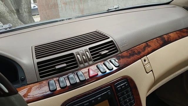 Расход топлива Mercedes W220 S500