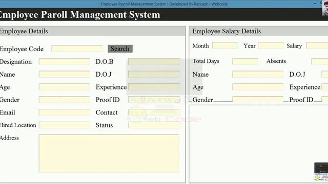 How to Create Employee Payroll Management System with Database in Python | Print Salary | #Part2 смотреть онлайн