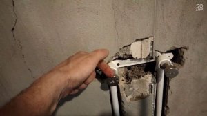 как вывести сантехнические трубы из стены