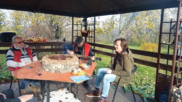 Живое исполнение Песни "Осень" - Николай Агафонов смотреть онлайн