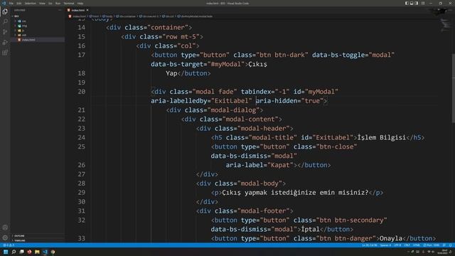Ders 44 Bootstrap 5 Modal Kullanımı смотреть онлайн