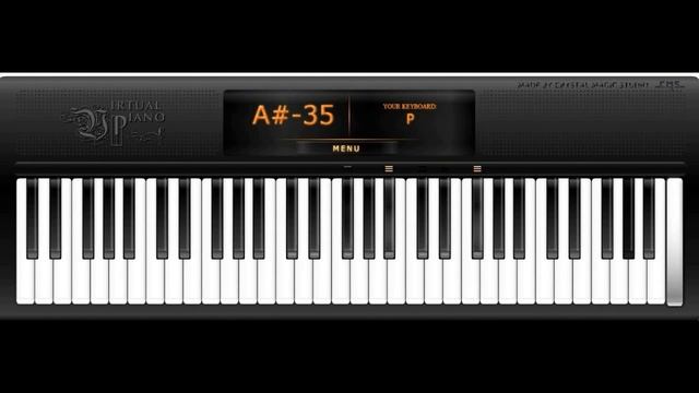 ПИАНИНO ОНЛАЙН || СОБАЧИЙ ВАЛЬС || Игра на пианино #1 смотреть онлайн