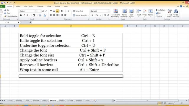 excel Excel 32 Excel shortcuts смотреть онлайн