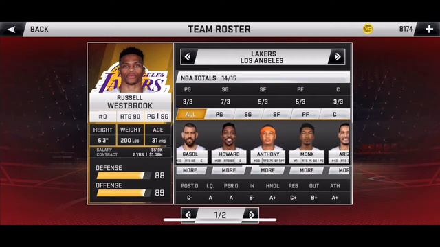 NBA 2k22 rosters on NBA 2k20 Mobile смотреть онлайн