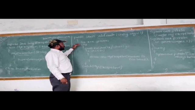 PROGRAM TO THROWN OUR OWN EXCEPTION IN JAVA смотреть онлайн