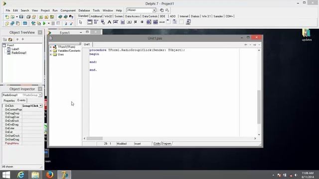 Delphi 7 How To Use RadioGroup смотреть онлайн