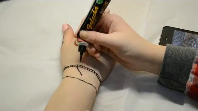 РИСУНОК ХНОЙ - МЕХЕНДИ смотреть онлайн