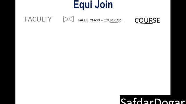 Lec 44 - Equi Join in DBMS Step by Step With Examples | Database Management System Tutorial смотреть онлайн