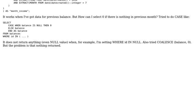 Databases: PostgreSQL sort by max date and get the difference смотреть онлайн