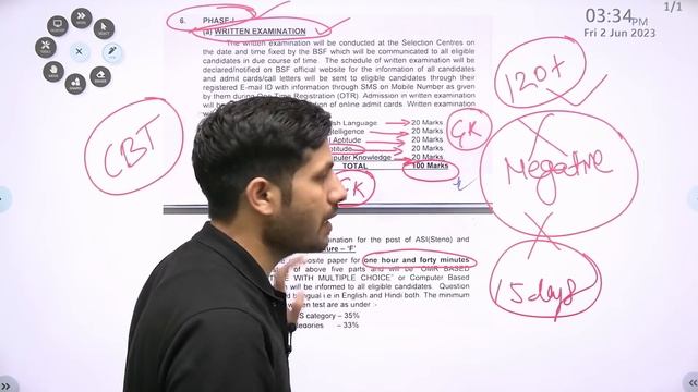 BSF HCM Syllabus 2023 | Clerical Aptitude & Negative Marking | How to Crack BSF HCM & ASI Exam 2023 смотреть онлайн