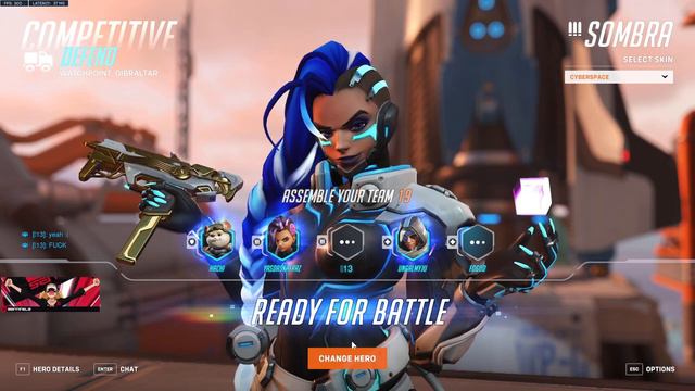 SUREFOUR SOMBRA GAMEPLAY OVERWATCH 2 SEASON 4 TOP 500 смотреть онлайн