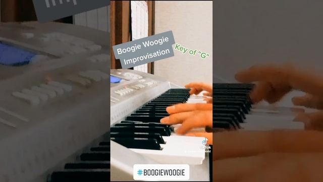 Boogie Woogie Improvisation #boogiepiano #boogieblues #boogiewoogiepiano #piano #blues