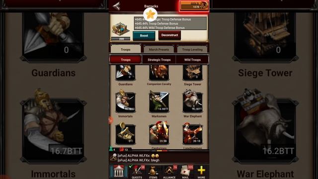 Game of War New Attack DIVINE GRAVE KNIGHT'S GEAR смотреть онлайн