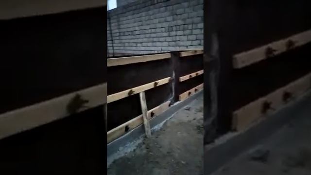 Ленточный фундамент под забор! смотреть онлайн