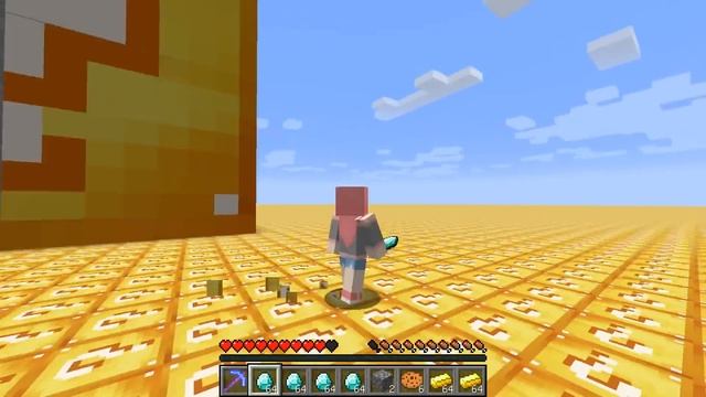 КАКУЮ ЯМУ Я ВЫБЕРУ В МАЙНКРАФТ? МИР ИЗ ЛАКИ БЛОКОВ ИЛИ АЛМАЗНЫЙ смотреть онлайн