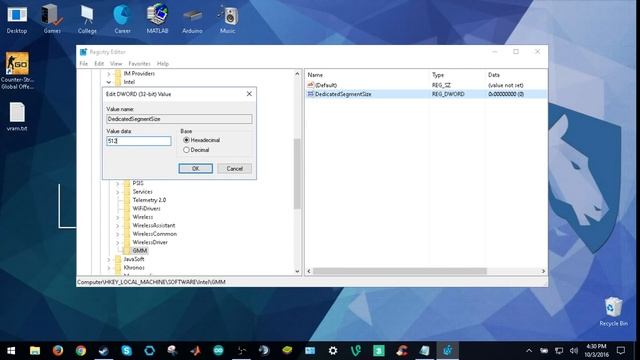 How to increase dedicated vRam on intel HD Graphics (without BIOS) [still working in 2019] смотреть онлайн