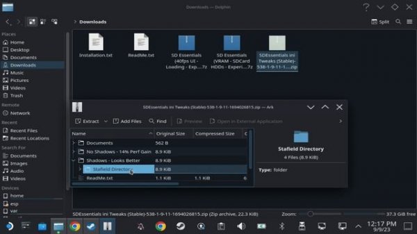 UPDATED - Starfield Steam Deck Essentials Mod Install Guide - all mods