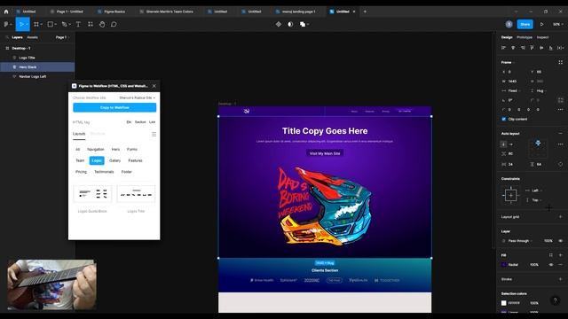 Figma To Webflow While singin' the blues смотреть онлайн