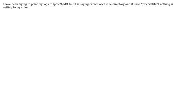 How to tell my apache server running in a docker container to write logs to stdout? смотреть онлайн