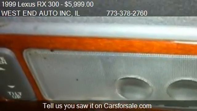 1999 Lexus RX 300 FWD - for sale in Chicago, IL 60644 смотреть онлайн