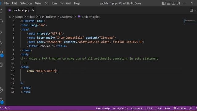 Amazing | Learn PHP with 60+ Exercises for Web Development Chapter 01/10 - Lec 01 смотреть онлайн