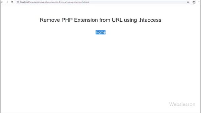 Remove PHP Extension from URL using .htaccess смотреть онлайн