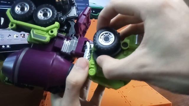 JinBao Constructicon MIXMASTER/МИКСМАСТЕР (Devastator Part 2/Девастатор Часть 2)
