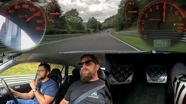 CLOSE CALL! Lancer EVO 9 Wagon // Nürburgring Crash Avoided смотреть онлайн