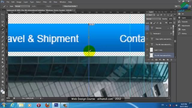 3 تقطيع التصميم بإستخدام Photoshop CS6 смотреть онлайн