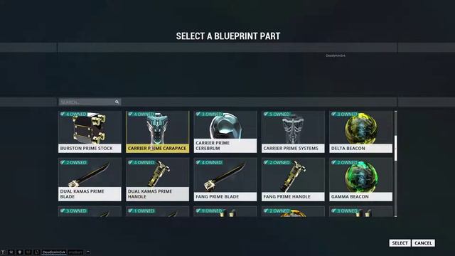 Warframe Trading #1 Selling Carrier Prime Carapace смотреть онлайн