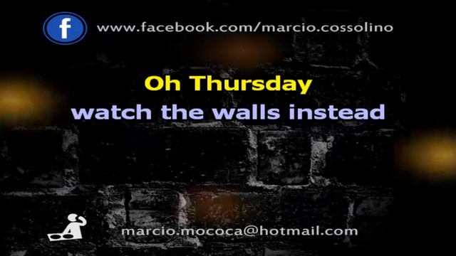 The Cure - Friday im in love (with backings) - Karaoke смотреть онлайн