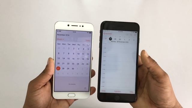 Vivo V5 vs iPhone 7 Plus Speed Test! смотреть онлайн