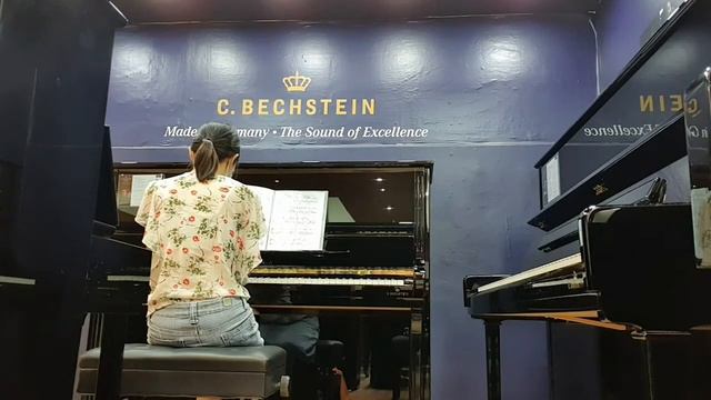 Chopin op 27 no. 1 sections, on C Bechstein Concert 8! смотреть онлайн