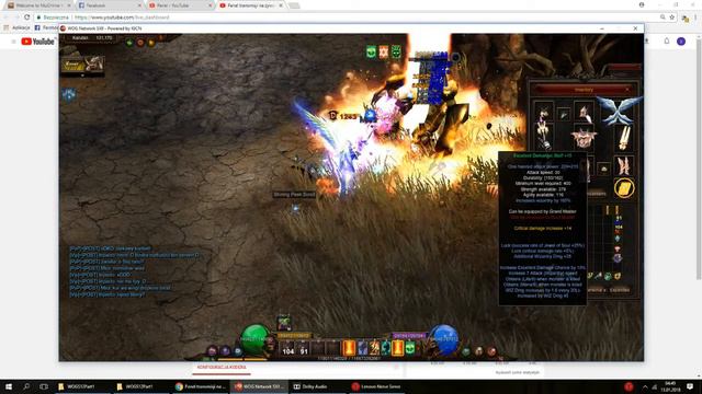 Mu Online Titan Anger's - Try to drop Wings 4st ! смотреть онлайн