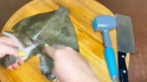 Жареная камбала на сковороде.Как почистить и разделать камбалу?Секрет панировки