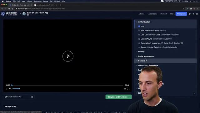 Livestream with Kent: EpicReact.Dev Review of Build an Epic React app смотреть онлайн