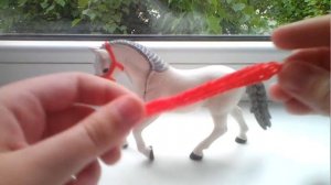 как сделать уздечку на лошадь из резиночек