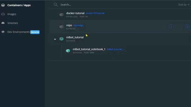 DockerのGUIからJupyter Notebookを起動する / Opening Jupyter Notebook via Docker GUI смотреть онлайн