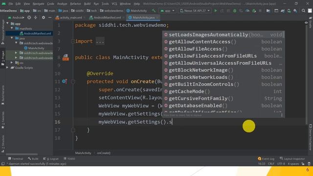 Lecture 31: Android Webview with Example смотреть онлайн