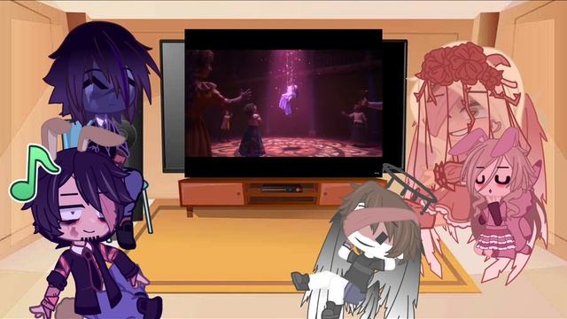 afton family reacts to || we don’t talk about Bruno || GACHA CLUB смотреть онлайн