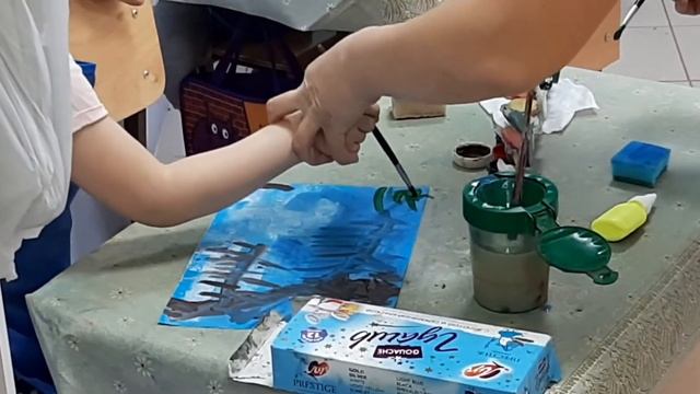 Рисование солью смотреть онлайн