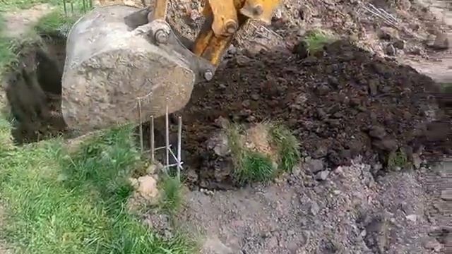 Копка котлована между сваями 2 смотреть онлайн