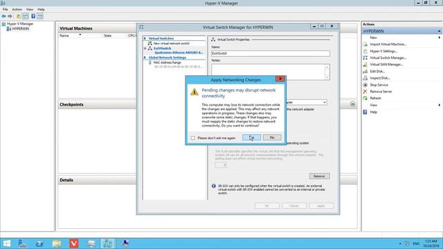 2. Cоздание виртуального комутатора [Hyper-V Virtual Switch] смотреть онлайн