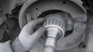 Замена подшипников на ступице BPW (вариант 2)