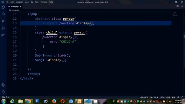 PHP Abstract class and Methods in Tamil | PHP OOP Concept Abstract class in Tamil смотреть онлайн