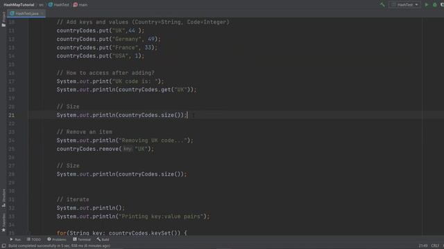 Java HashMap Tutorial for Beginners смотреть онлайн