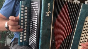 По тропе что снежком запорошено // разбор на гармони