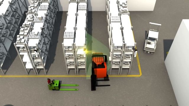 Toyota SpotMe warehouse safety system смотреть онлайн